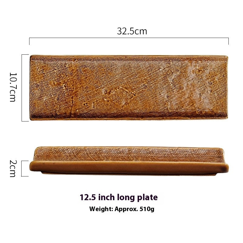 Autumn Crest Long Serving Plate