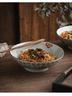 Blossom Crest Deep Noodle Bowl