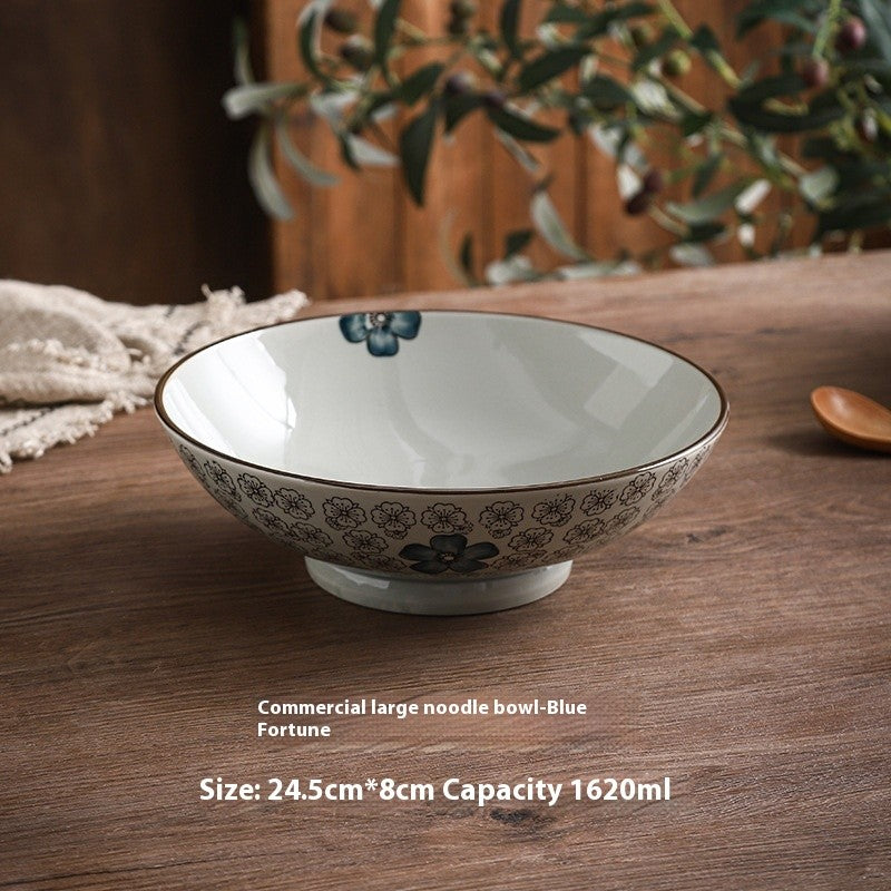 Blossom Crest Deep Noodle Bowl