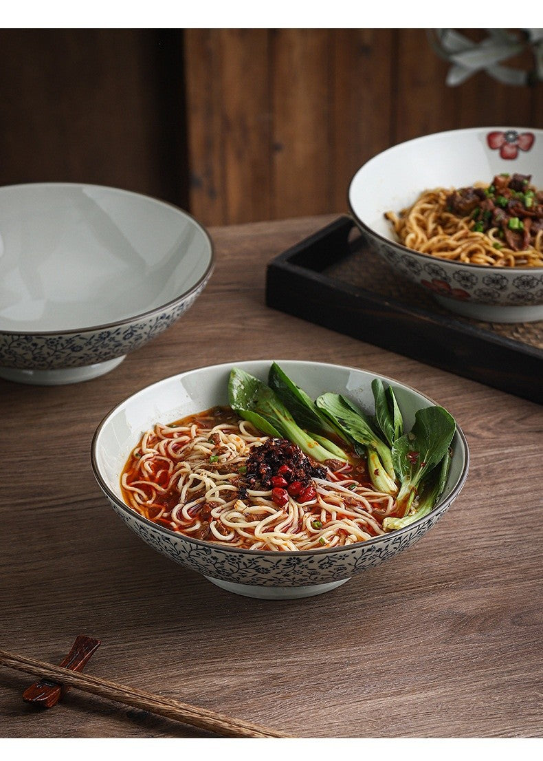 Blossom Crest Deep Noodle Bowl