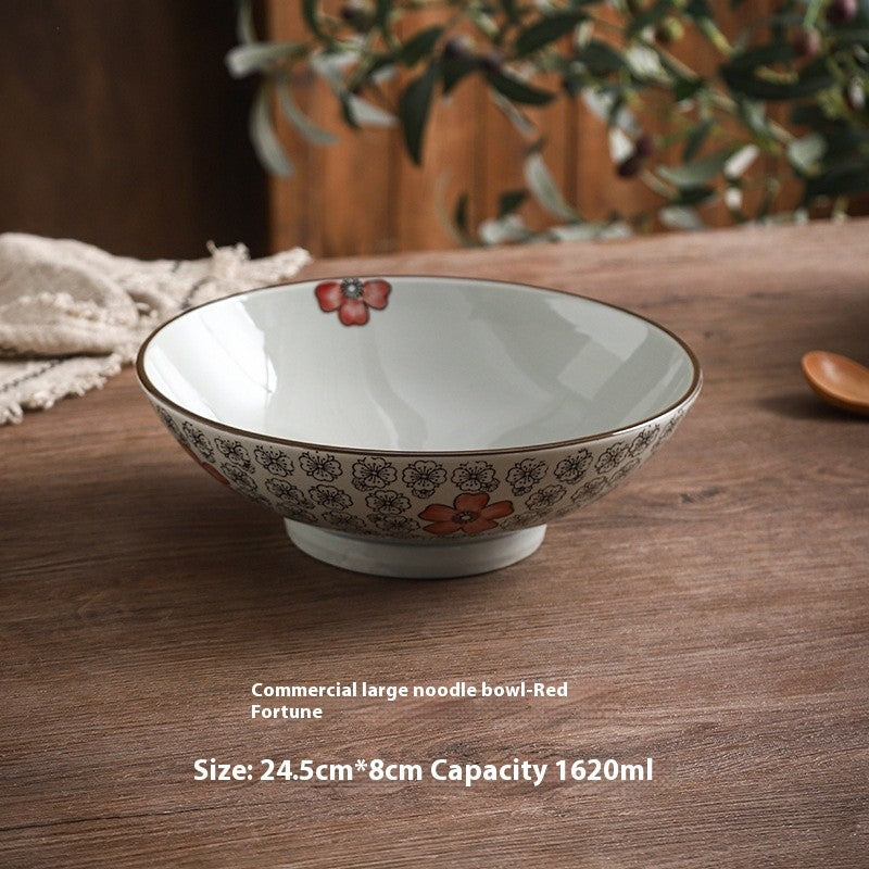 Blossom Crest Deep Noodle Bowl