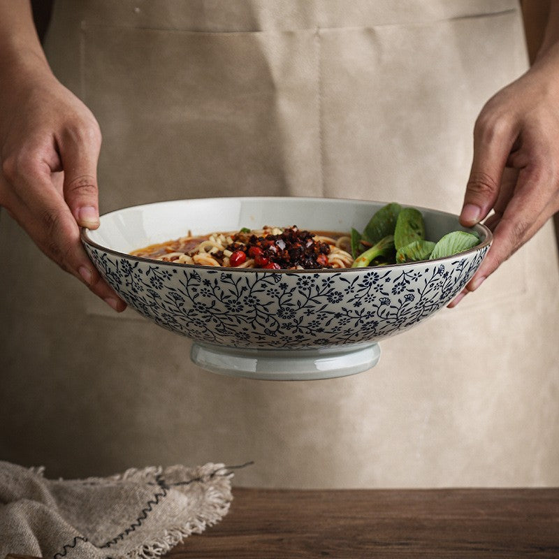 Blossom Crest Deep Noodle Bowl