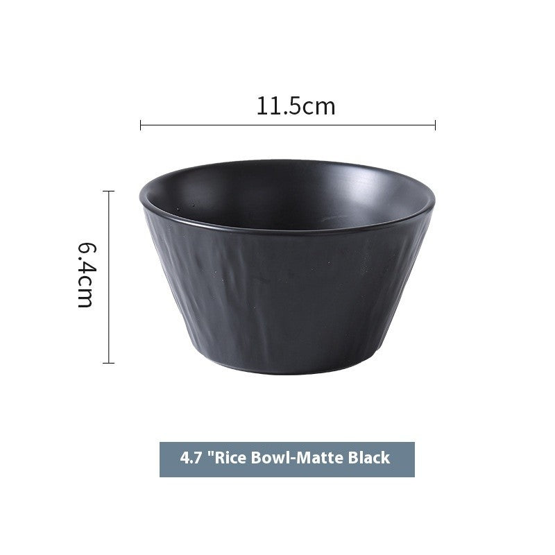 Blossom Crest Porcelain Rice Bowl