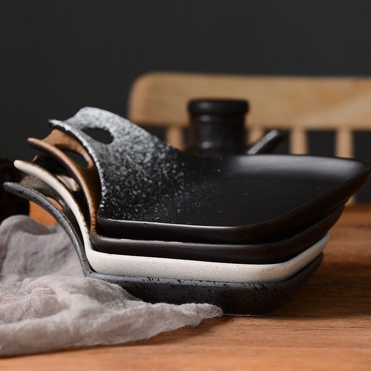 CielWave Handled Snack Plate