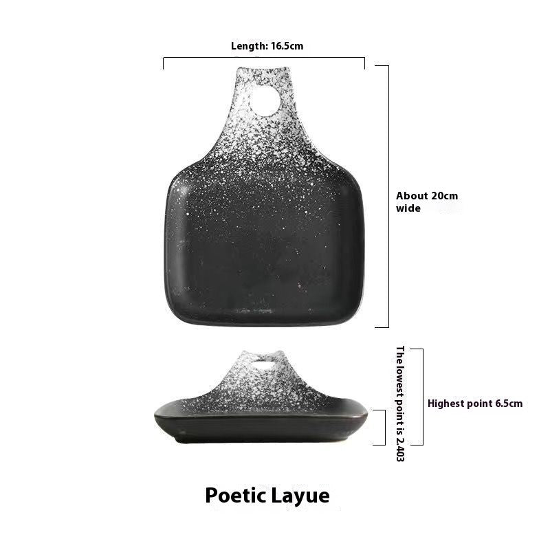 CielWave Handled Snack Plate