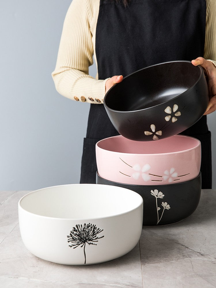 Daisy Crest Deep Noodle Bowl