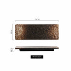 Darkline Artisan Rectangular Sushi Plate