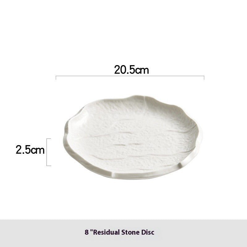 Driftstone Irregular Dinner Plate