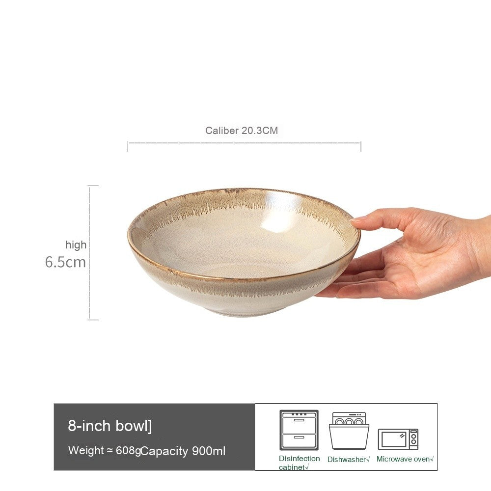 Emberfade Kiln-Glaze Salad Bowl