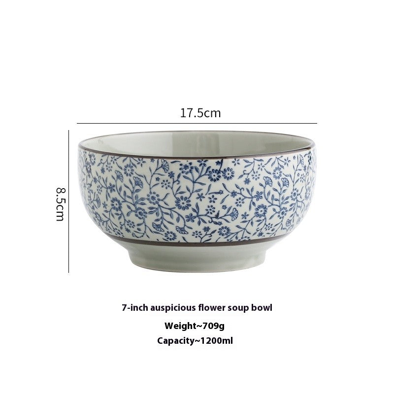 FloraEdge Underglaze Bowl