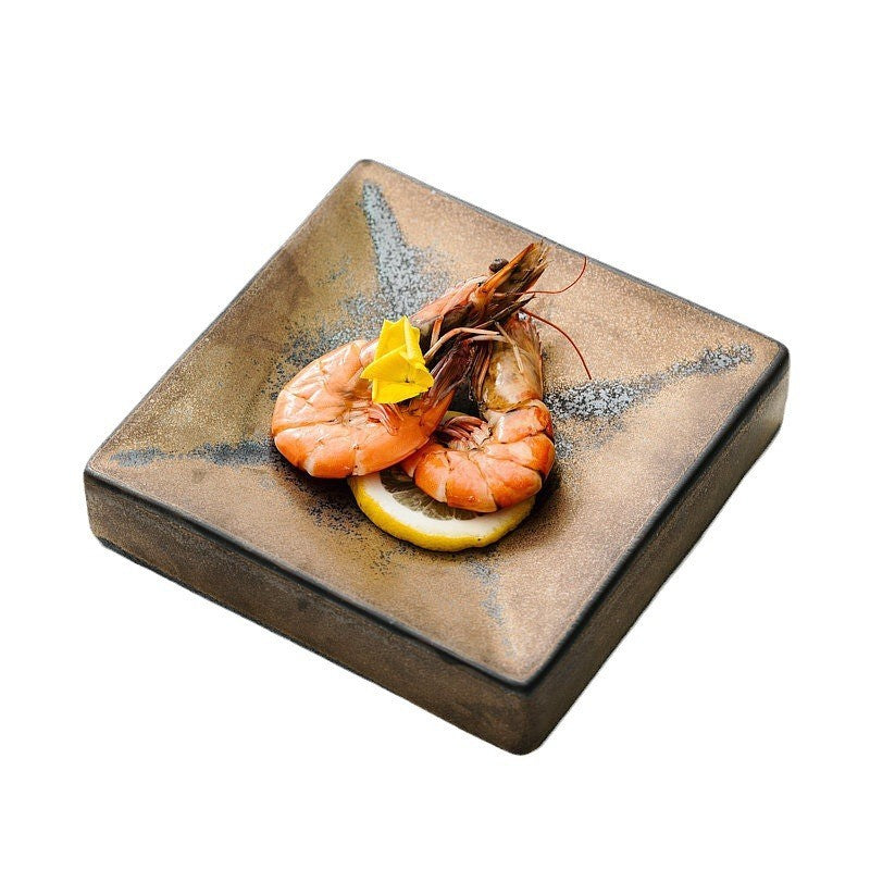 Glazestone Luxe Square Serving Plate