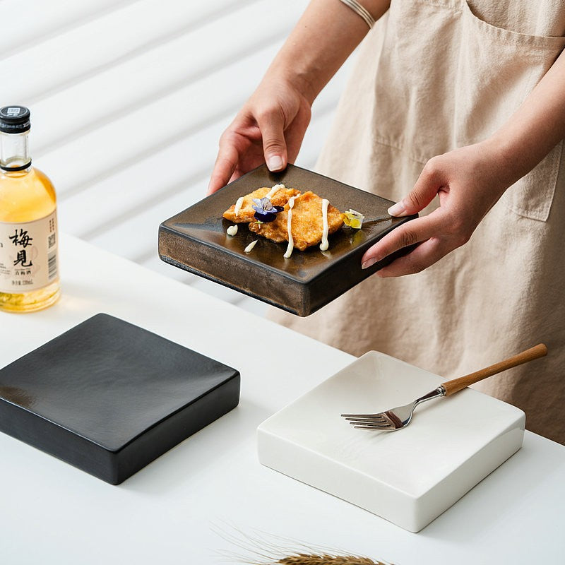 Glazestone Luxe Square Serving Plate