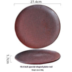 Handbrush Meadowtone Artisan Plate