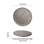 Handbrush Meadowtone Artisan Plate
