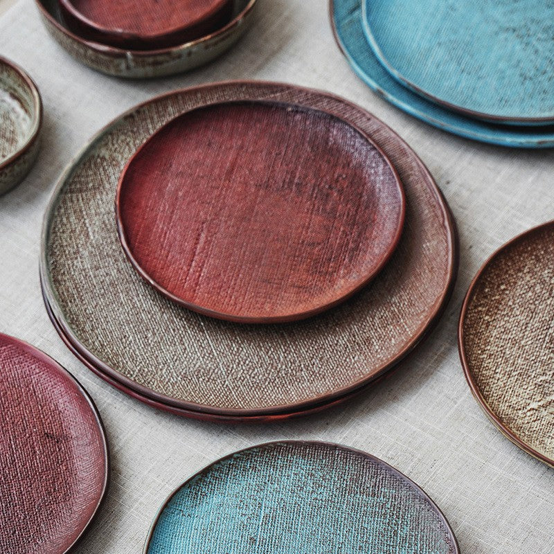 Handbrush Meadowtone Artisan Plate