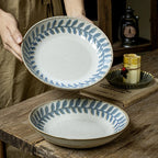 Hearthline Hand-Painted Deep Plate
