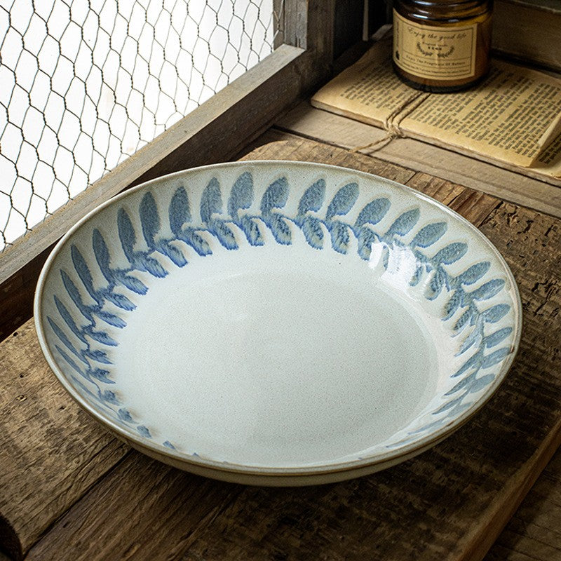 Hearthline Hand-Painted Deep Plate