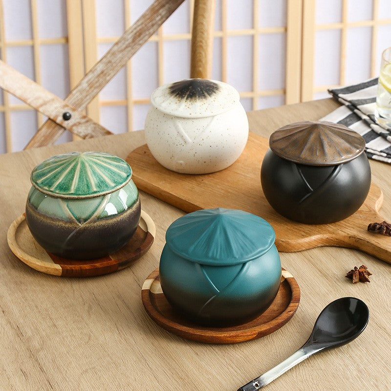 Hearthshade Lidded Steaming Bowl