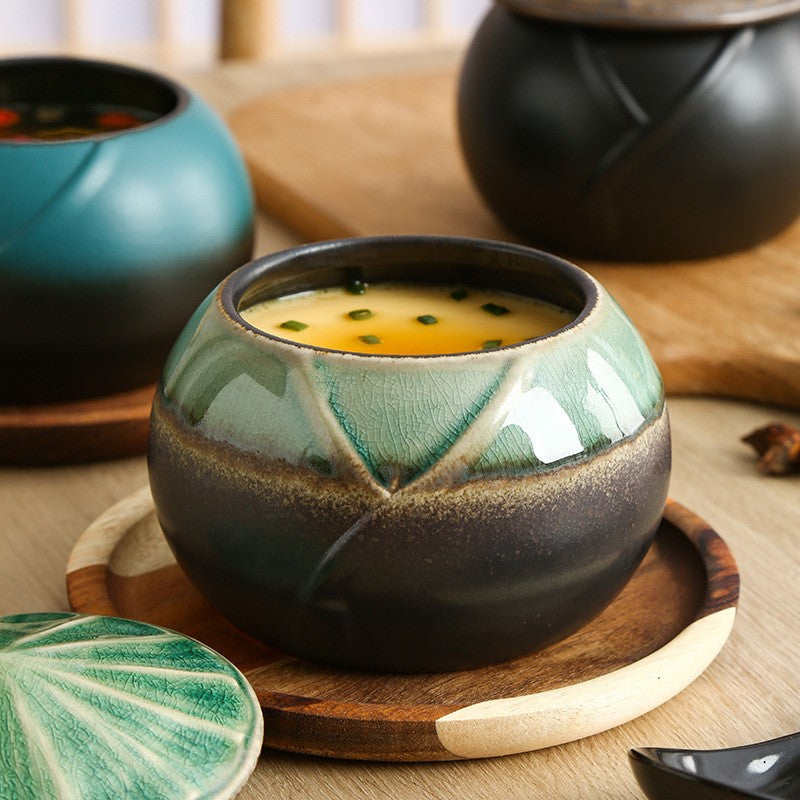 Hearthshade Lidded Steaming Bowl