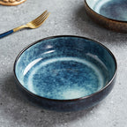 Nordic Crest Deep Ceramic Plate