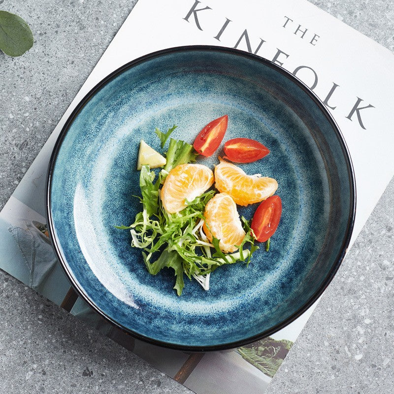 Nordic Crest Deep Ceramic Plate