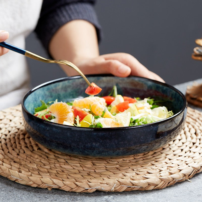Nordic Crest Deep Ceramic Plate