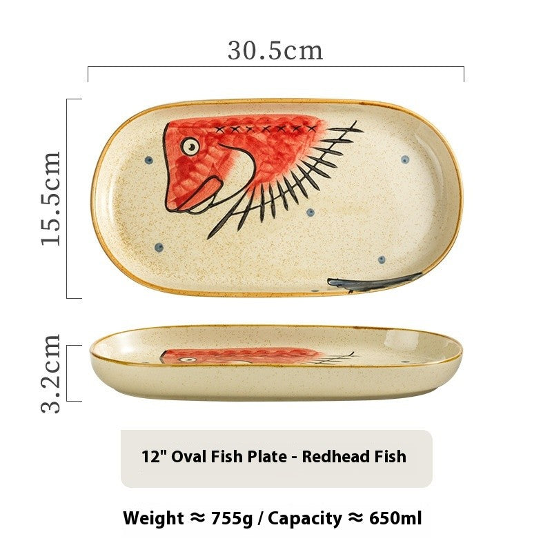 Redfin Artisanal Fish Steaming Plate