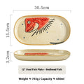 Redfin Artisanal Fish Steaming Plate