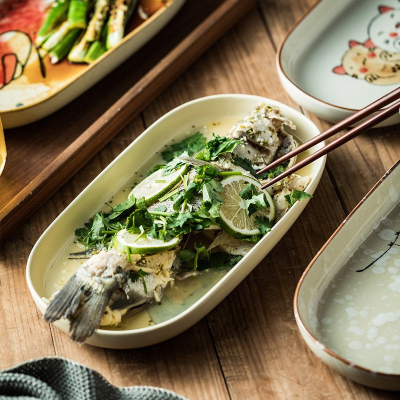 Redfin Artisanal Fish Steaming Plate