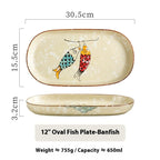 Redfin Artisanal Fish Steaming Plate