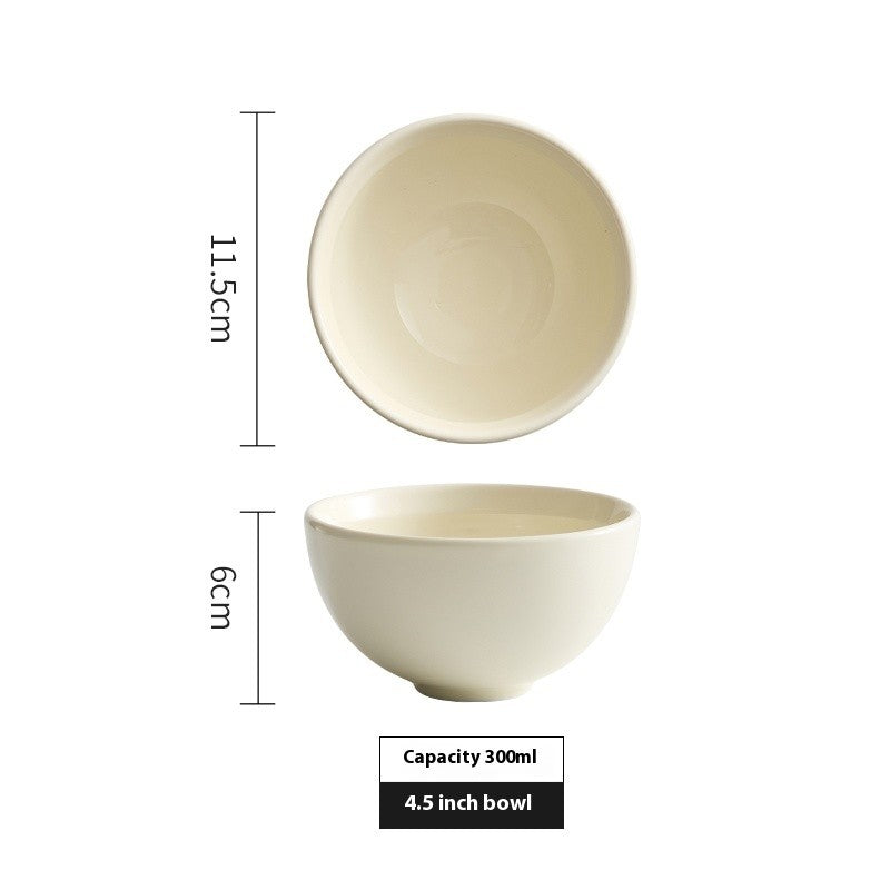 Softtone Simple Color Bowl