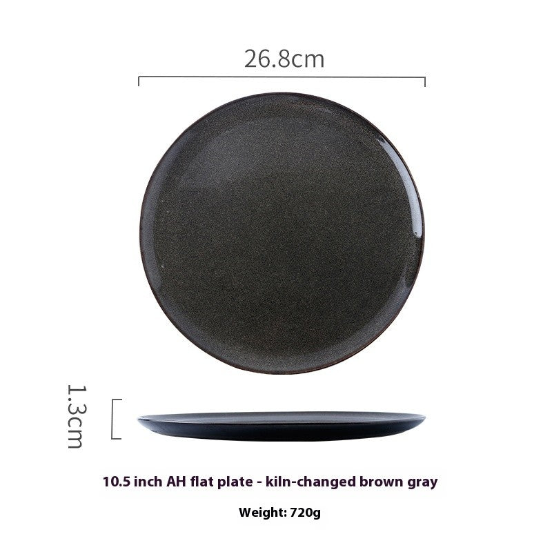 TerraAura Handcrafted Round Plate
