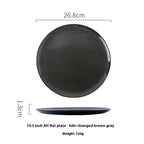 TerraAura Handcrafted Round Plate