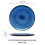 TerraAura Handcrafted Round Plate