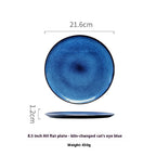 TerraAura Handcrafted Round Plate