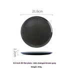 TerraAura Handcrafted Round Plate