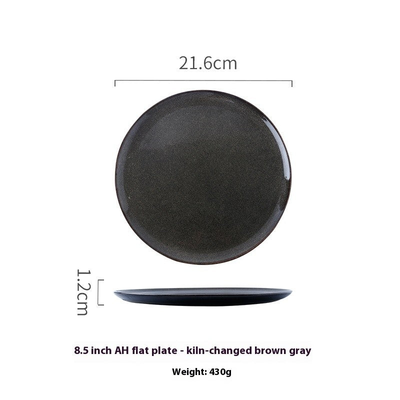 TerraAura Handcrafted Round Plate