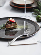 TerraAura Handcrafted Round Plate