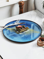 TerraAura Handcrafted Round Plate