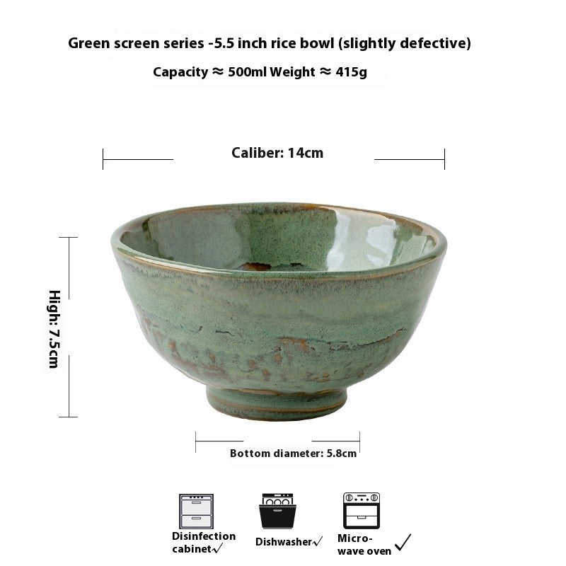 Verdant Kiln Deep Noodle Bowl