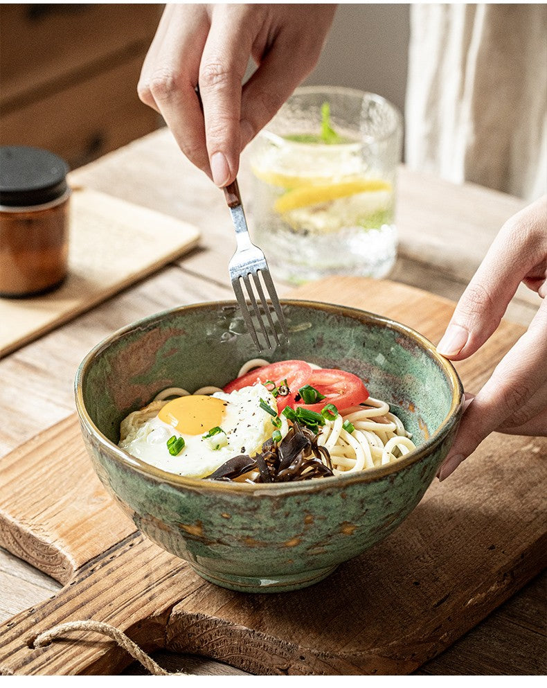 Verdant Kiln Deep Noodle Bowl