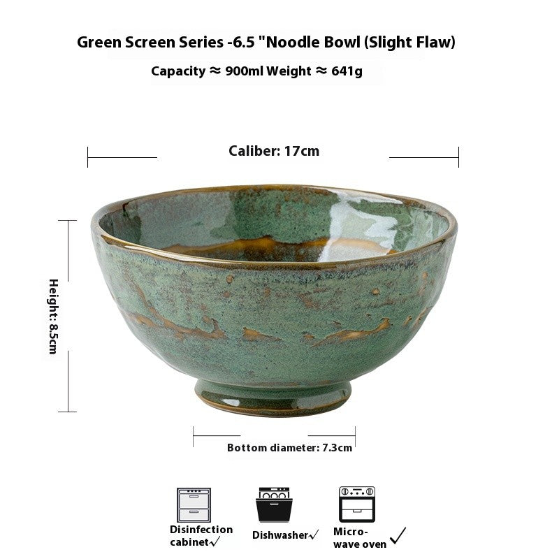 Verdant Kiln Deep Noodle Bowl