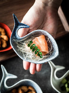 Whale Drift Handcrafted Dip Dish