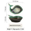 Whale Drift Handcrafted Dip Dish