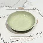 Willow Mist 8-Inch Creamware Plate