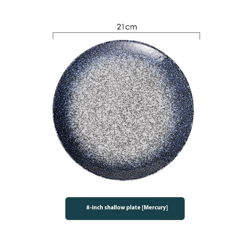 ZenGlaze Japanese Shallow Plate