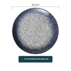 ZenGlaze Japanese Shallow Plate