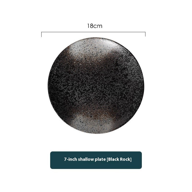 ZenGlaze Japanese Shallow Plate