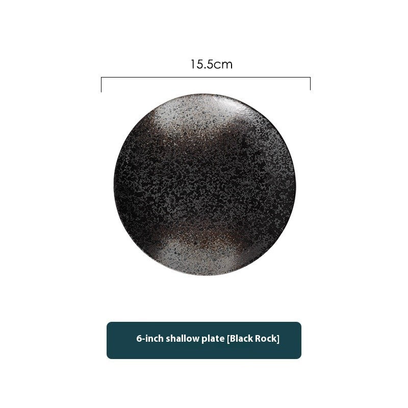 ZenGlaze Japanese Shallow Plate