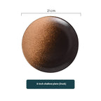 ZenGlaze Japanese Shallow Plate